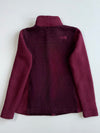 The North Face Burgundy Fleece Zip Jacket Women’s (M)