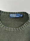 Polo Ralph Lauren Classic Crewneck Knit Sweater – Olive Green (2XL/3XL)