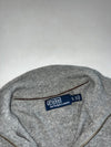 Polo Ralph Lauren Quarter-Zip Knit Sweater – Heather Grey (XL)