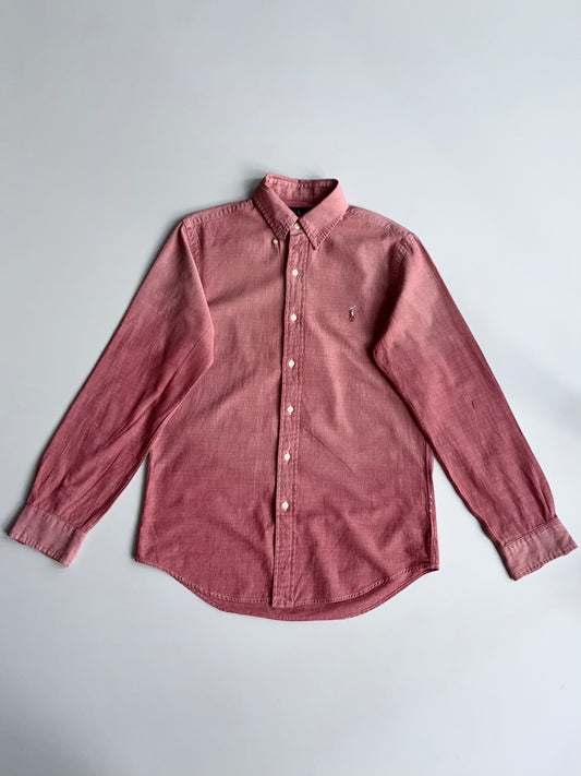Polo Ralph Lauren Chambray Shirt  Red/Maroon (M)