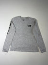 The North Face Grey Sleeve Logo Long Sleeve T-Shirt – Women’s (L)