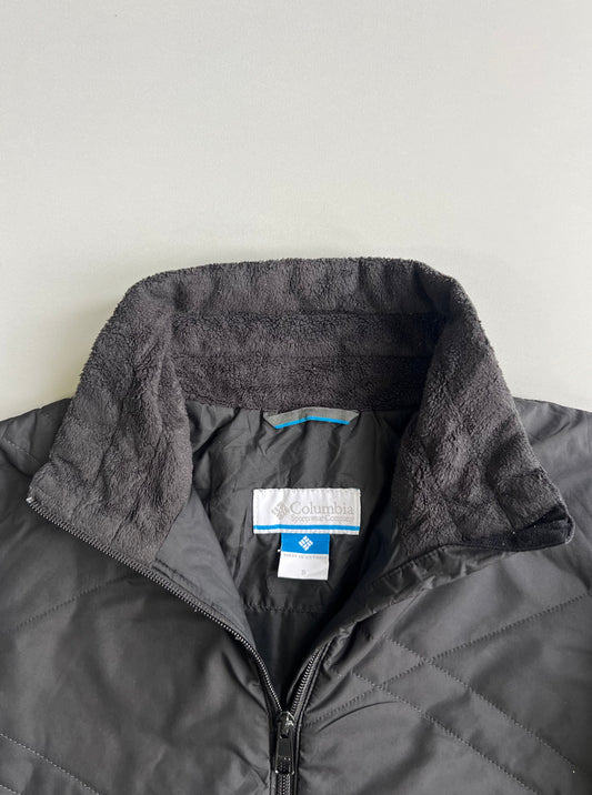 Columbia Sportswear Diamond Quilted Insulated Jacket with Fleece Collar women's (S)
