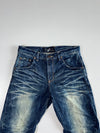 Bobson Jeans Distressed Whisker Wash Denim (W:32|L:44)