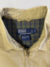 Vintage 90s Polo Ralph Lauren Khaki Harrington Jacket (2XL)