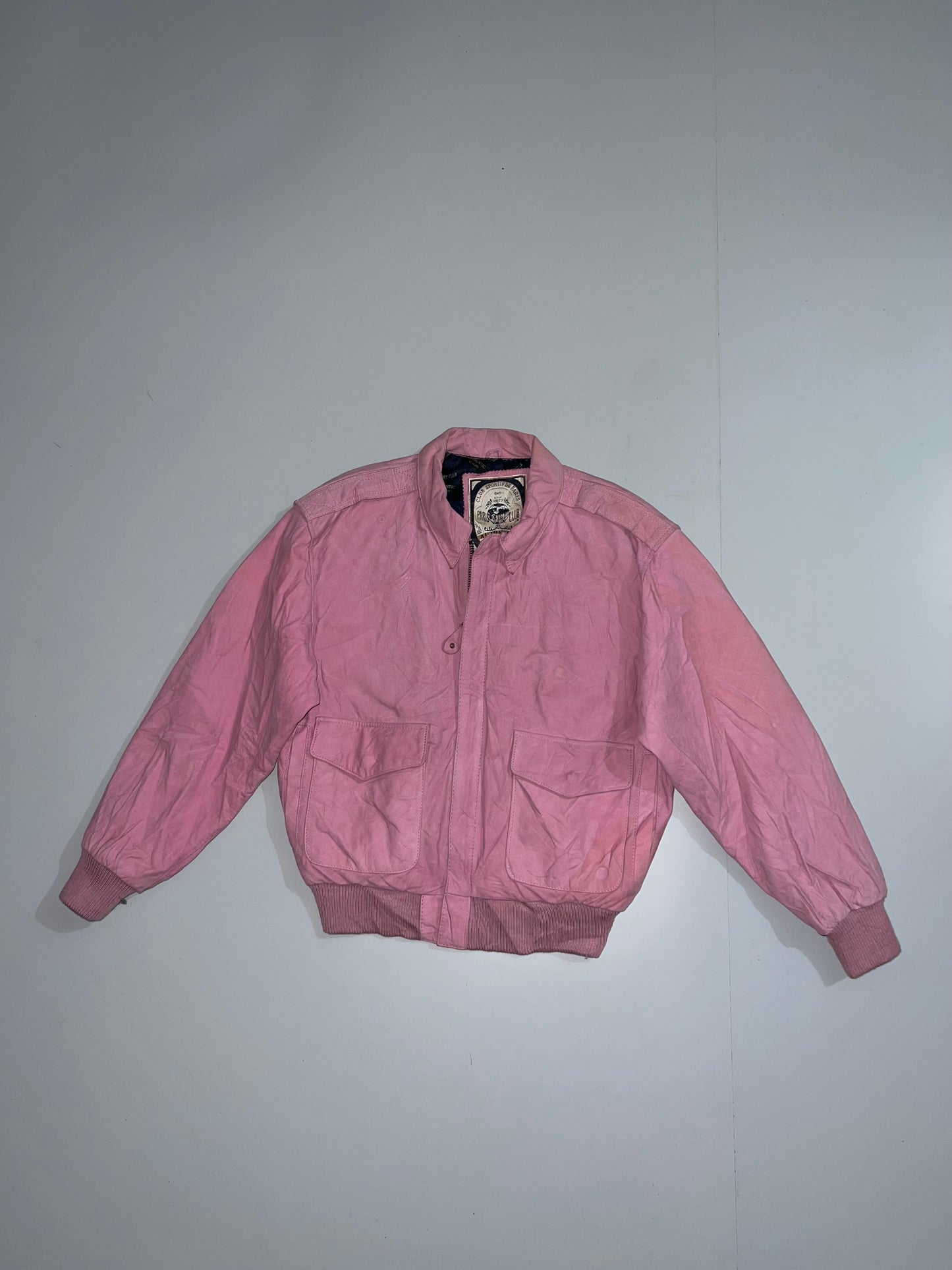 !                                                                                                                                             Super Premium  Sued Leather Jacket (S/M)