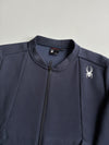 Spyder Navy Zip Up Bomber Sweat Jacket (S)