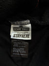 Sesame Street Elmo x Stayreal Varsity Jacket Black Red (M)