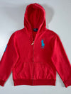Polo Ralph Lauren Big Pony Zip Hoodie in Red (S)