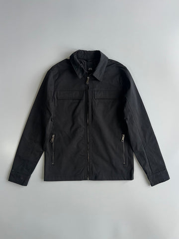 River Island Black Utility Overshirt Jacket (M)