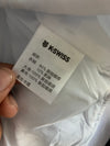 K-Swiss Mesh Varsity Bomber Jacket – White/Black (L)
