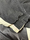 Nike Big Swoosh Black & White Hooded Windbreaker Jacket (XL)