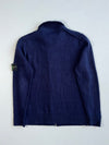 Stone Island Navy Knit Zip Cardigan(S)