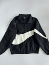Nike Big Swoosh Black Windbreaker (L/XL)