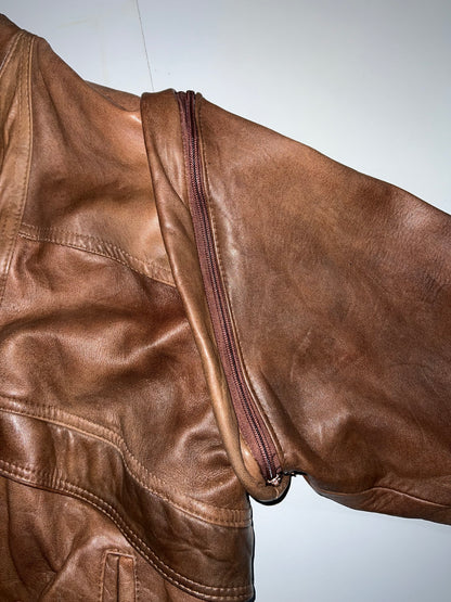 ZSuper Premium (RARE) Original Leather Jacket (Detachable Arms) (L)