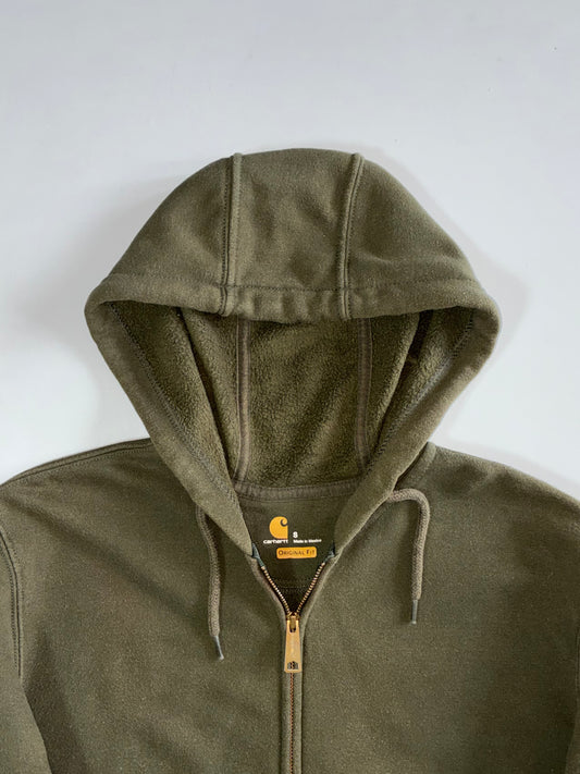 Carhartt Fleece Zip-Up Hoodie (L)