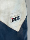 IXS Echt Leder Blue & White Moto Racing Jacket (M)