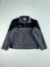 Columbia Interchange Grey & Black Fleece Zip Jacket (2XL/3XL)