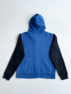 Roots Athletics Royal Blue & Black Varsity Zip Hoodie – Size (L)