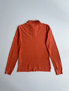 Polo Ralph Lauren Orange Heather Long Sleeve Pique Polo (Slim Fit) – (XS)