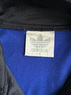 Vintage 90s Adidas Trefoil Colour-Block Track Jacket – Blue/Black/Red (2XL)