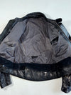 Vintage Hein Gericke Black Leather Motorcycle Racing Jacket Padded (S/M)