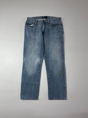 GAP Denim Straight Leg Jeans (W:32) (L:38)