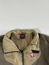 Vintage Black Yak Brown Beige Zip-(XL)