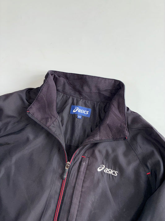 Asics Black Full-Zip Track Jacket(Xl)