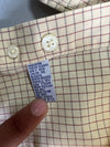 Ralph Lauren Yellow Tattersall Check Shirt (XL)