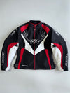 Ixon Black Tribal Graphic Textile Moto Racing Jacket  Red Tribal Removable Lining (Paded)(M)