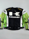 Joe Rocket × Kawasaki Road Racing Textile Jacket Joe Rocket, Dunlop patches, Paded (XL)