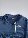 The North Face | 1/4 Zip Camo Fleece | Navy/Blue Camo (M)