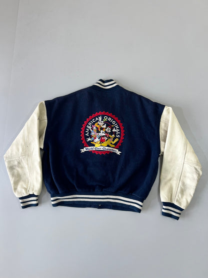 !                                                                                                                                                                                    (RARE) Vintage Walt Disney Studios Editions Jacket Originals Leather (M/L)