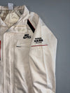 Vintage Nike Air Japanese Work Jacket | Cream Off-White Kanji Embroidered Rare Bomber (M)