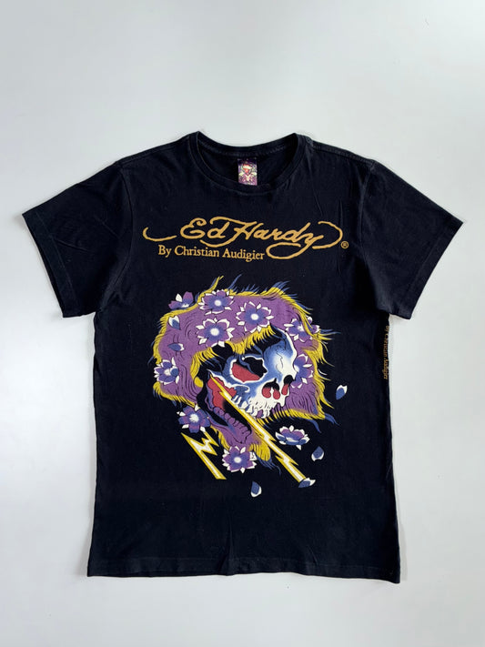 Ed Hardy by Christian Audigier Dragon & Skull T-shirt (M)