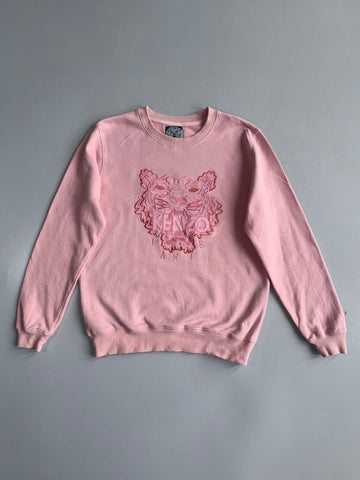 Kenzo Paris Tiger Logo Sweatshirt Embroidered (S/M)