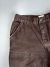 Vintage Carhartt B136 Dark Brown Double Knee Loose Original Fit Carpenter Pants (W:34 |L:42)