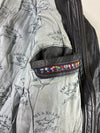 Paul & Shark Yachting | Black Leather Bomber Jacket – Embossed Shark Made in Italy | (M)