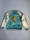 ZTEN - NEN Japanese Reversible Sukajan Jacket  Koi Fish & Mt. Fuji Fully  Embroidery