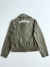 Adidas Asymmetric Zip Twill Jacket – Olive (XS)