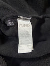 Guess Black Sherpa Hooded Zip Jacket  (XL)