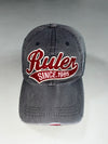 Ruler “Since 1985” Distressed Grey Baseball Cap – Chunglim Washed Cotton (Adjustable)