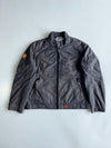 Camel Active Quilted Moto Jacket – Grey/Black  (XL)