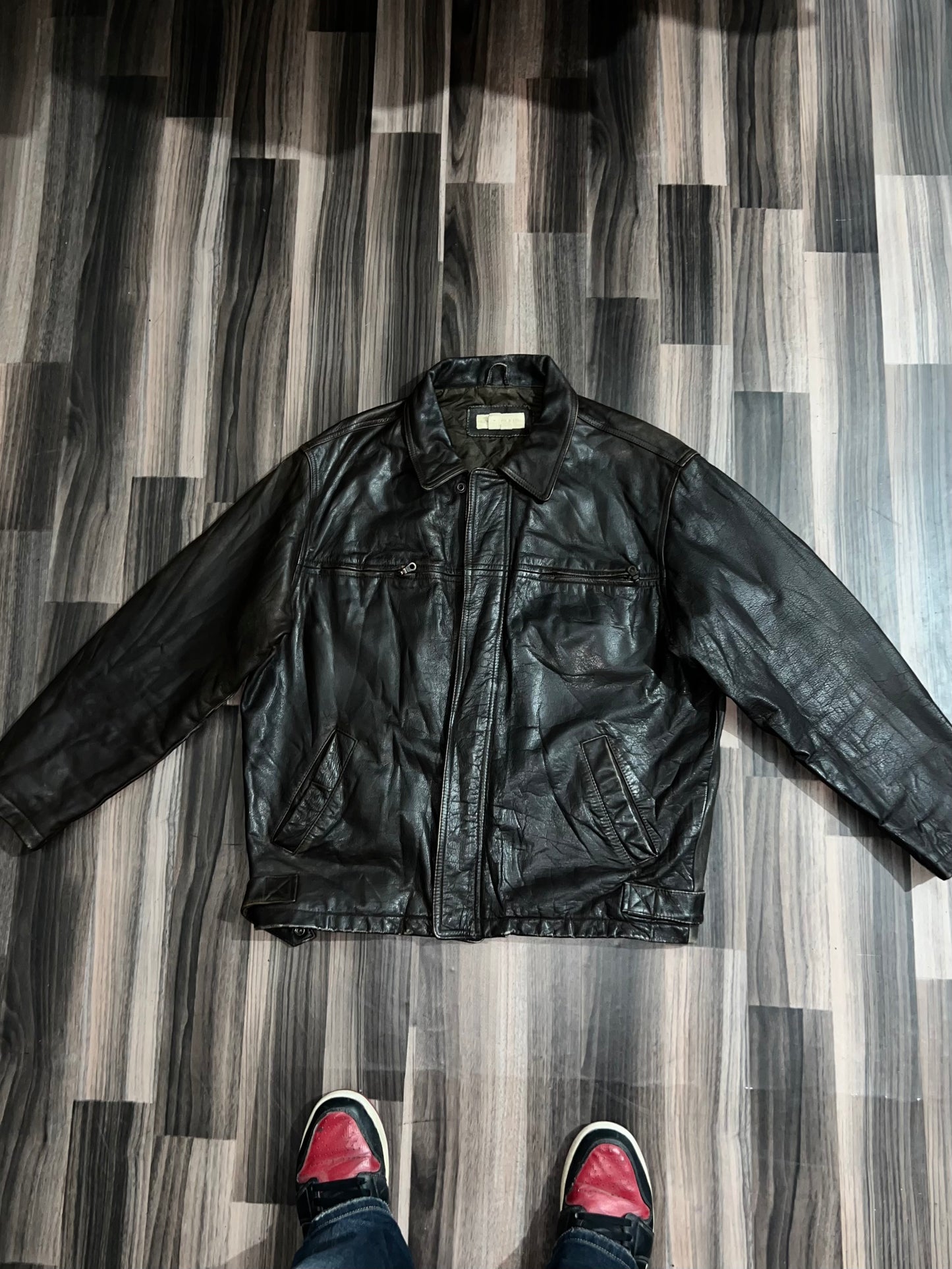 ZPremium Brown Leather(BOGO) L/Xl