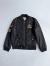 Vintage Ed Hardy by Christian Audigier “Death Before Dishonor” Embroidered Bomber Jacket (M)