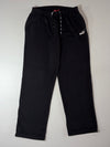 Puma | Black Fleece Straight-Leg Sweatpants | (W:32) (L:44)