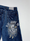 Blue Jeans Bo Embroidered Baggy Denim Shorts (W:30|L:26)
