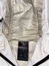 Adidas Off-White Zip-Up Windbreaker Jacket (M)