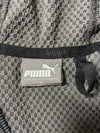 Puma Textured Fleece Zip Hoodie – Grey (M)