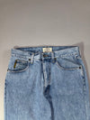 Vintage 90s Armani Jeans Light Wash Denim, Made in Italy (W:32) (L:43)